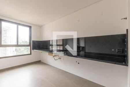 Cozinha de apartamento à venda com 4 quartos, 142m² em Vila das Flores, Nova Lima