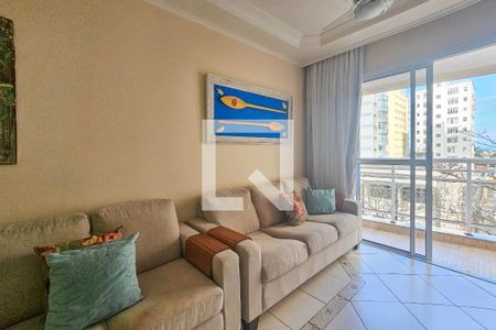 Sala de apartamento para alugar com 3 quartos, 90m² em Centro, Guarujá