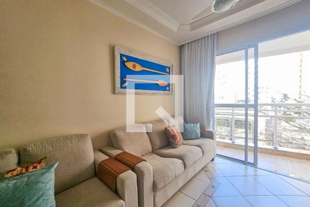 Sala de apartamento para alugar com 3 quartos, 90m² em Centro, Guarujá