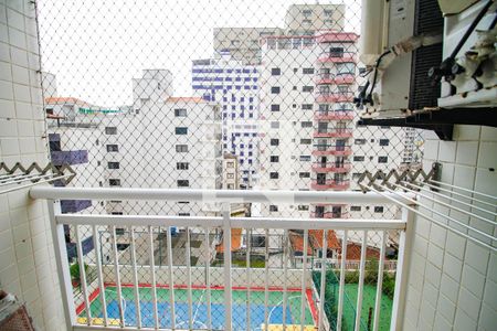 Varanda da Sala de apartamento para alugar com 2 quartos, 72m² em Ocian, Praia Grande