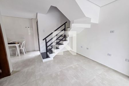 Sala de casa à venda com 2 quartos, 98m² em Parque Erasmo Assunção, Santo André