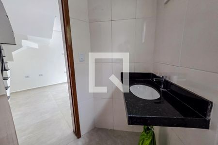 Lavabo de casa à venda com 2 quartos, 98m² em Parque Erasmo Assunção, Santo André