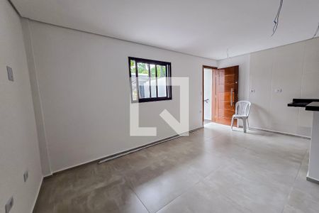 Sala/Cozinha de casa à venda com 3 quartos, 105m² em Parque Erasmo Assunção, Santo André