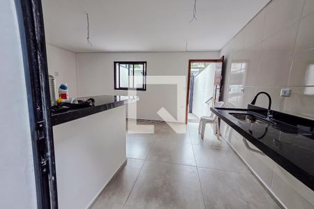 Sala/Cozinha de casa à venda com 3 quartos, 105m² em Parque Erasmo Assunção, Santo André