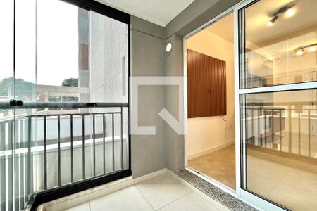 Varanda de kitnet/studio para alugar com 1 quarto, 29m² em Vila Clementino, São Paulo