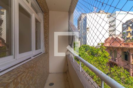 Varanda  de apartamento à venda com 3 quartos, 112m² em Centro Histórico, Porto Alegre