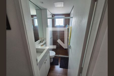 Banheiro de apartamento à venda com 2 quartos, 67m² em Mansões Santo Antônio, Campinas