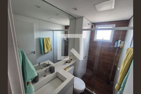 Banheiro de apartamento à venda com 2 quartos, 67m² em Mansões Santo Antônio, Campinas