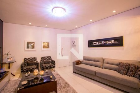 Sala de TV de apartamento à venda com 3 quartos, 112m² em Centro, Santo André