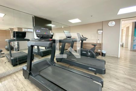 Área comum - Academia de apartamento à venda com 1 quarto, 55m² em Luxemburgo, Belo Horizonte