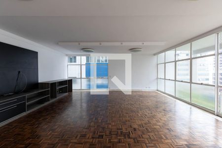 Sala de apartamento para alugar com 4 quartos, 300m² em Santa Cecilia, São Paulo