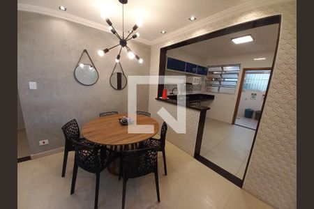 Sala de Jantar de apartamento para alugar com 2 quartos, 99m² em Ilha Porchat, São Vicente