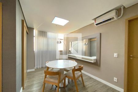 Sala de Jantar de apartamento à venda com 1 quarto, 63m² em Luxemburgo, Belo Horizonte