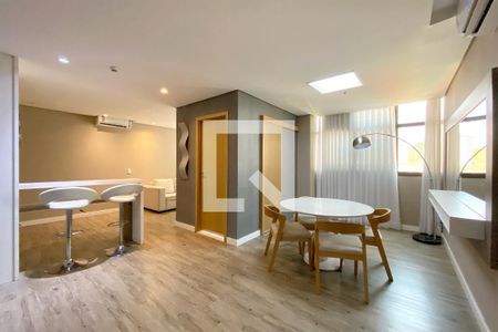 Sala de Jantar de apartamento à venda com 1 quarto, 63m² em Luxemburgo, Belo Horizonte