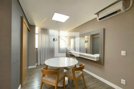 Sala de Jantar de apartamento à venda com 1 quarto, 62m² em Luxemburgo, Belo Horizonte
