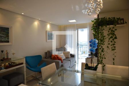 Sala de apartamento à venda com 3 quartos, 68m² em Jd Eudizia, Santo André