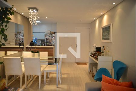 Sala de apartamento à venda com 3 quartos, 68m² em Jd Eudizia, Santo André