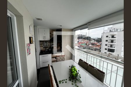 Varanda gourmet de apartamento à venda com 3 quartos, 72m² em Santa Teresinha, São Paulo