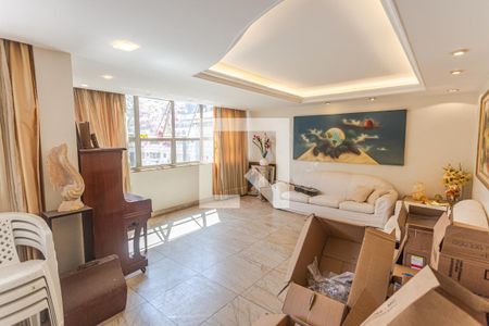 Sala 2 de apartamento à venda com 4 quartos, 269m² em Lourdes, Belo Horizonte