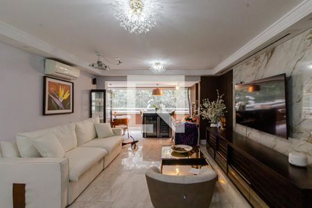 Sala de apartamento à venda com 4 quartos, 141m² em Morumbi, São Paulo