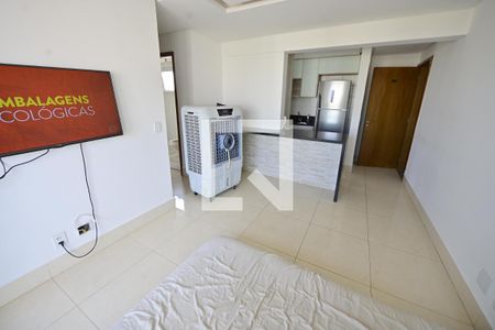 Sala de apartamento para alugar com 2 quartos, 58m² em Village Veneza, Goiânia