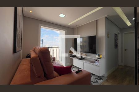 Sala de apartamento à venda com 2 quartos, 54m² em Vila Paulista, Guarulhos