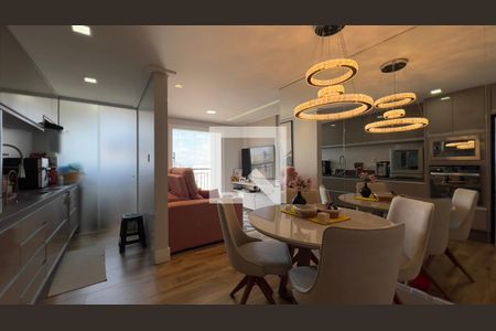 Sala de Jantar de apartamento à venda com 2 quartos, 54m² em Vila Paulista, Guarulhos