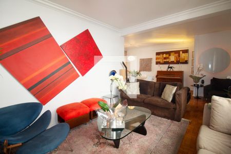 Sala de apartamento à venda com 3 quartos, 180m² em Jardim Paulista, São Paulo