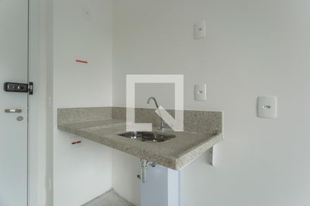 Sala/Cozinha de kitnet/studio à venda com 1 quarto, 25m² em Vila Nova Conceição, São Paulo