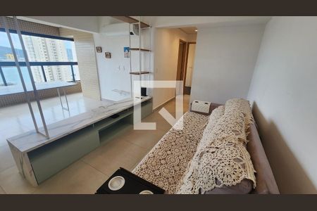 Sala de apartamento para alugar com 2 quartos, 65m² em Ponta da Praia, Santos