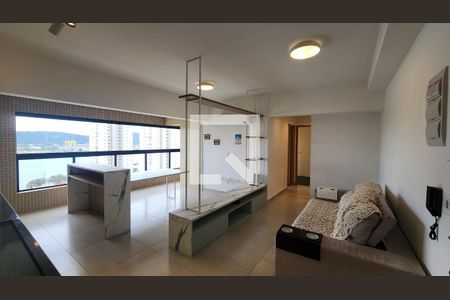 Sala de apartamento para alugar com 2 quartos, 65m² em Ponta da Praia, Santos