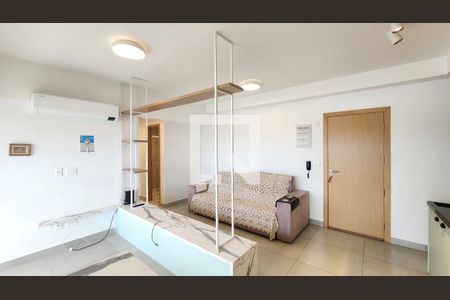 Sala de apartamento para alugar com 2 quartos, 65m² em Ponta da Praia, Santos