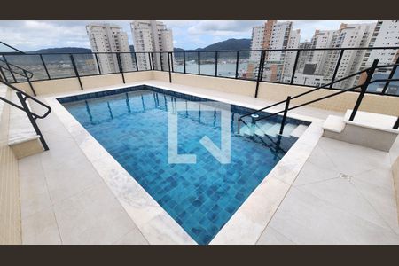 Área comum - Piscina de apartamento para alugar com 2 quartos, 65m² em Ponta da Praia, Santos