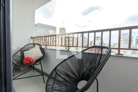Sacada de kitnet/studio para alugar com 1 quarto, 24m² em Consolação, São Paulo