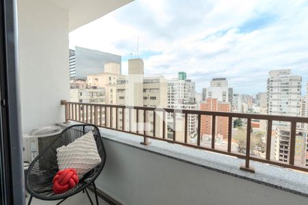 Sacada de kitnet/studio para alugar com 1 quarto, 24m² em Consolação, São Paulo