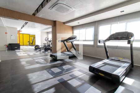 Área comum - Academia de apartamento para alugar com 1 quarto, 37m² em Botafogo, Campinas