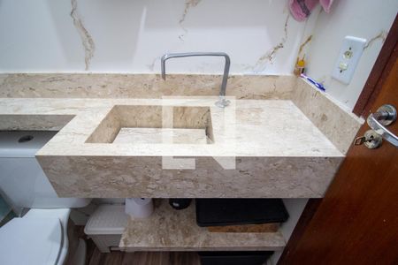 Banheiro de casa para alugar com 1 quarto, 87m² em Jardim Eucaliptos, Sorocaba