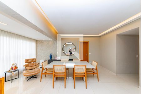 Sala de apartamento à venda com 4 quartos, 141m² em Vale do Sereno, Nova Lima