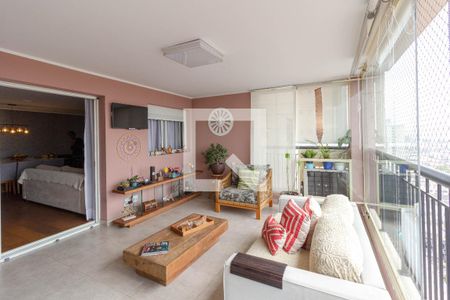 Varanda da Sala de apartamento para alugar com 3 quartos, 134m² em Macedo, Guarulhos
