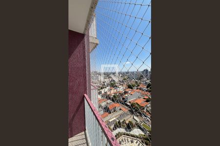 Varanda da Sala de apartamento para alugar com 3 quartos, 77m² em Vila Sao Pedro, Santo André