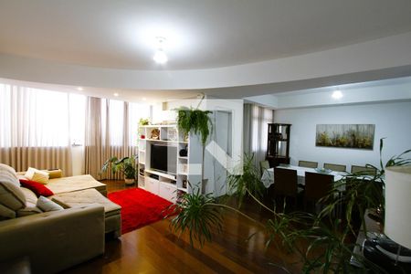 Sala de apartamento à venda com 4 quartos, 145m² em Buritis, Belo Horizonte