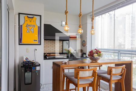 Varanda gourmet de apartamento à venda com 4 quartos, 159m² em Água Branca, São Paulo