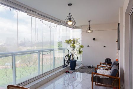 Varanda gourmet de apartamento à venda com 4 quartos, 159m² em Água Branca, São Paulo