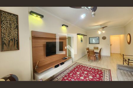 Sala de apartamento para alugar com 3 quartos, 119m² em Aparecida, Santos