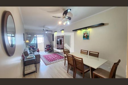 Sala de apartamento para alugar com 3 quartos, 119m² em Aparecida, Santos