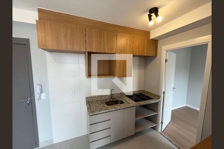Sala/Cozinha de apartamento para alugar com 1 quarto, 27m² em Jardim São Paulo, São Paulo