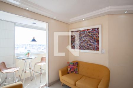 Sala de apartamento à venda com 3 quartos, 86m² em Castelo, Belo Horizonte