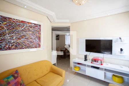 Sala de apartamento à venda com 3 quartos, 86m² em Castelo, Belo Horizonte