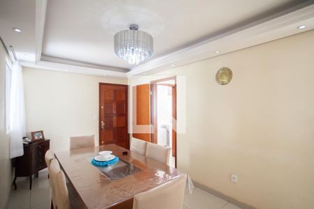 Sala de Jantar de apartamento à venda com 3 quartos, 86m² em Castelo, Belo Horizonte