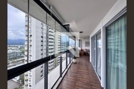 Varanda de apartamento para alugar com 2 quartos, 76m² em Recreio dos Bandeirantes, Rio de Janeiro